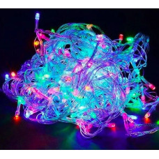 Гирлянда светодиодная 300 LED 15 метров 8 режимов разноцветная